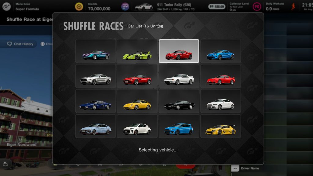 Modalità Gara Casuale Gran Turismo 7 aggiornamento Spec 4