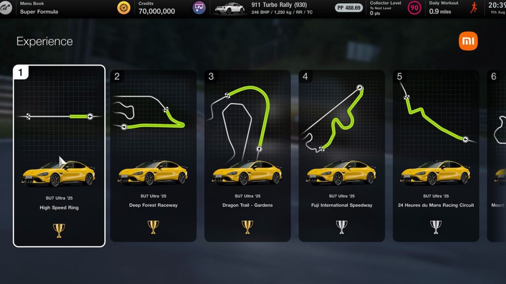Nuove modalità "Esperienza" in Gran Turismo 7