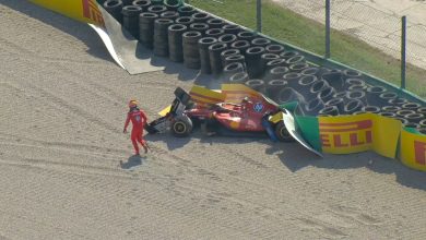 Incidente Charles Leclerc Monza GP Italia