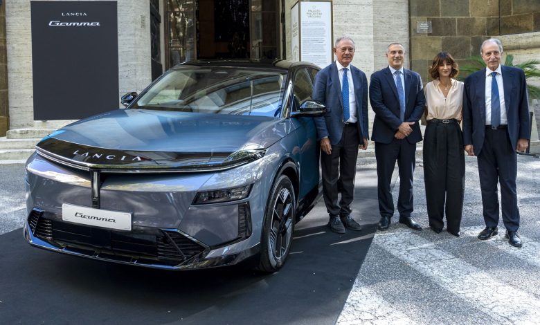 Lancia Gamma è stata presentata a Roma, al Ministero delle Imprese e del Made in Italy (MIMIT)