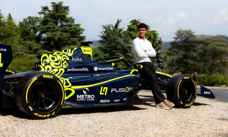 Lando Norris team LN4 Fusion