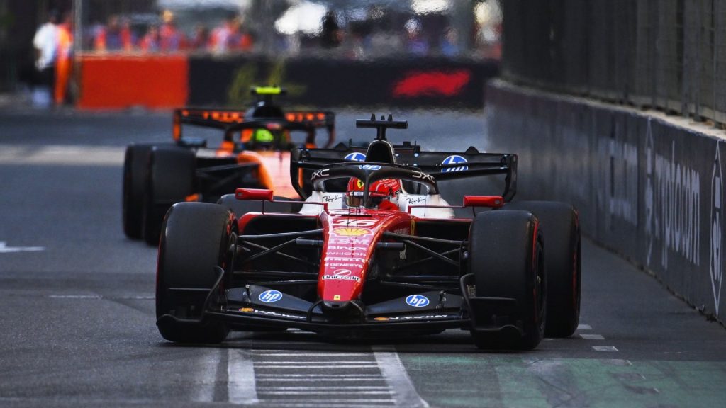 Scuderia errari qualifiche GP Azerbaijan Baku