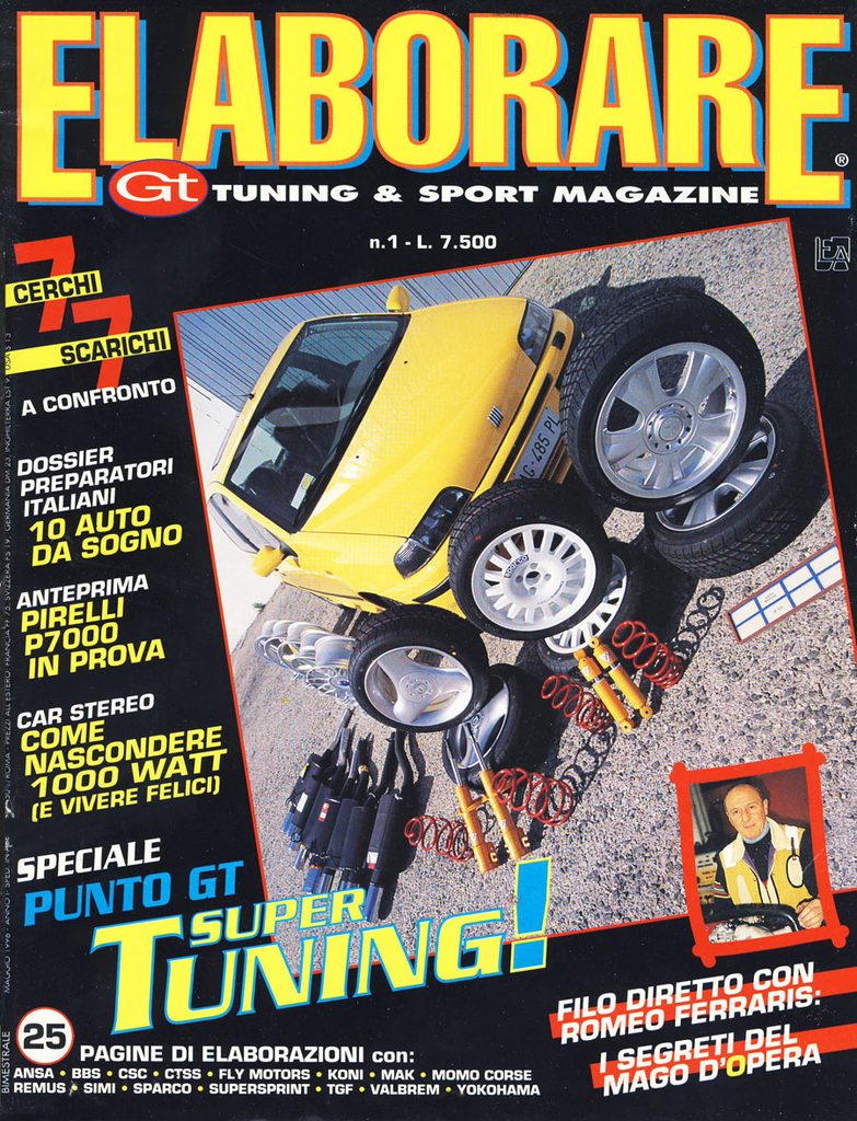 Il 1° numero di ELABORARE in edicola a maggio 1996