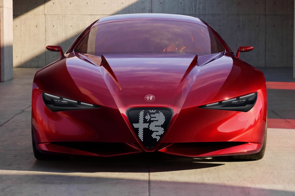 Alfa Romeo Cuorerosso Concept frontale