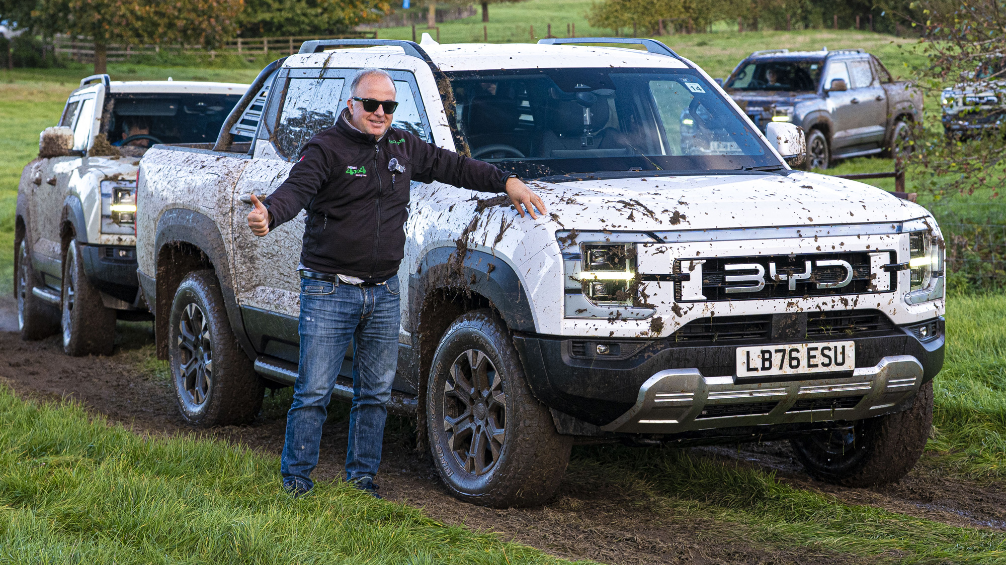 BYD SHARK la prova in OFF-ROAD con Giovanni Mancini