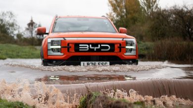 BYD Shark in azione in guado