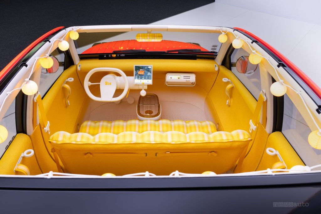 Citroën 2 CV concept abitacolo