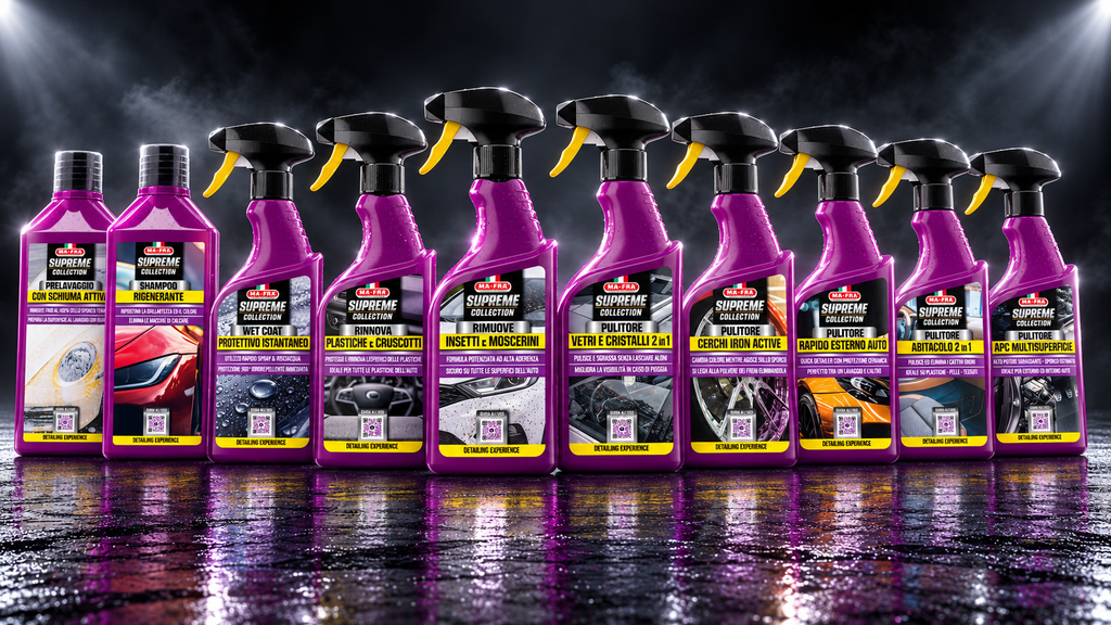 linea Supreme Collection per la cura dell’auto di Ma-Fra