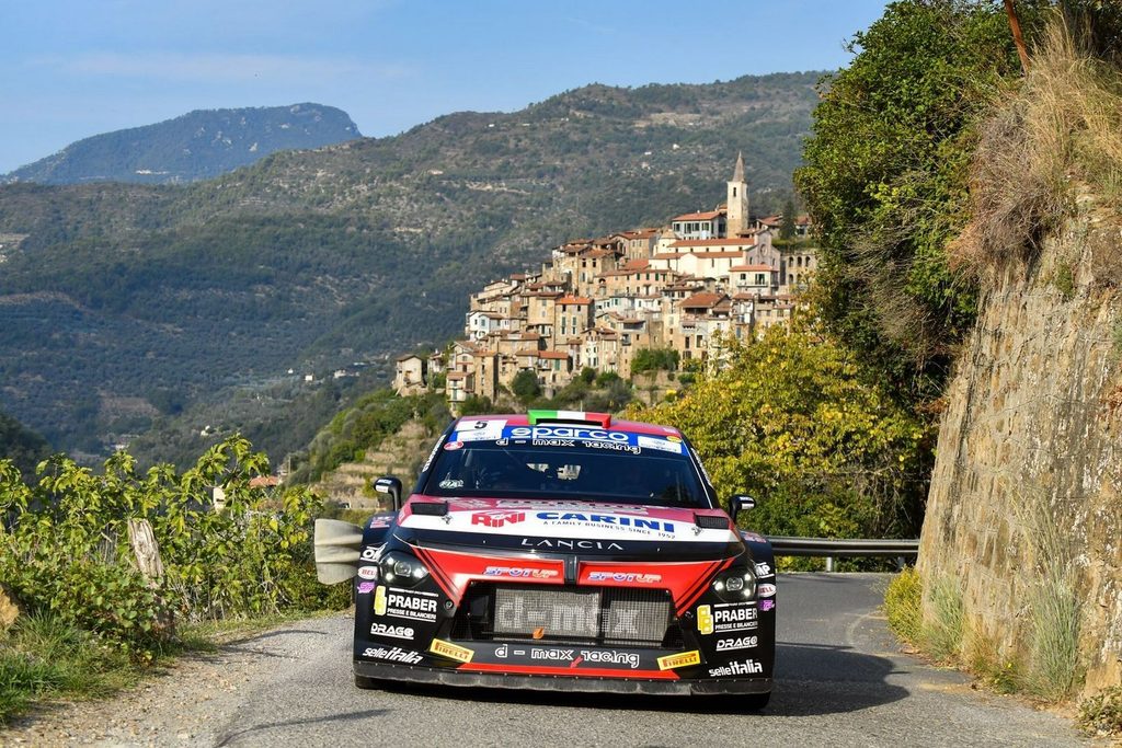 Fabio Andolfi ha vinto il Rally di Sanremo con la Lancia Ypsilon HF Rally2 Integrale
