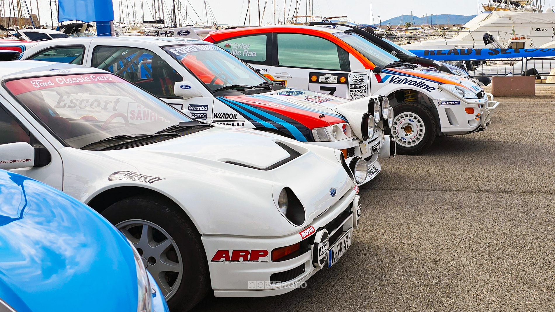 Ford storiche al Rally Italia Sardegna 2026