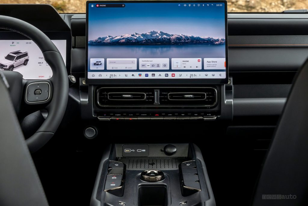 GWM Haval 7 display infotainment da 15,6"