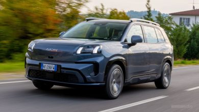 Gac Aion V su strada