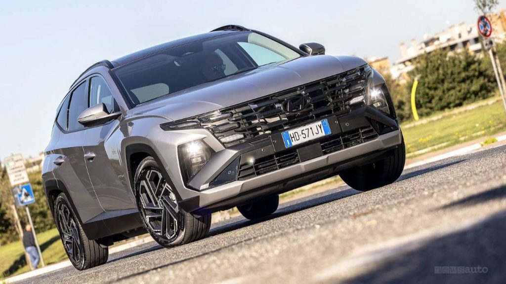 Hyundai Tucson Plug-in Hybrid Excellence anteriore 3/4