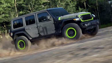 Jeep Wrangler Switchback in off road