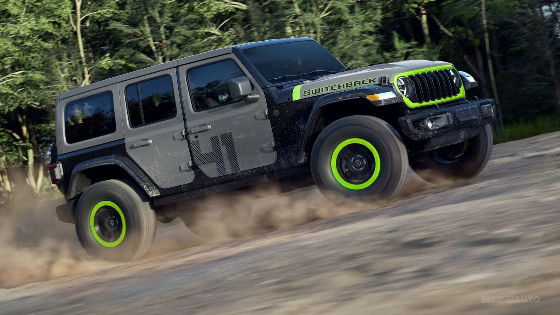 Jeep Wrangler Switchback: l’ultima serie speciale per gli 85 anni, caratteristiche