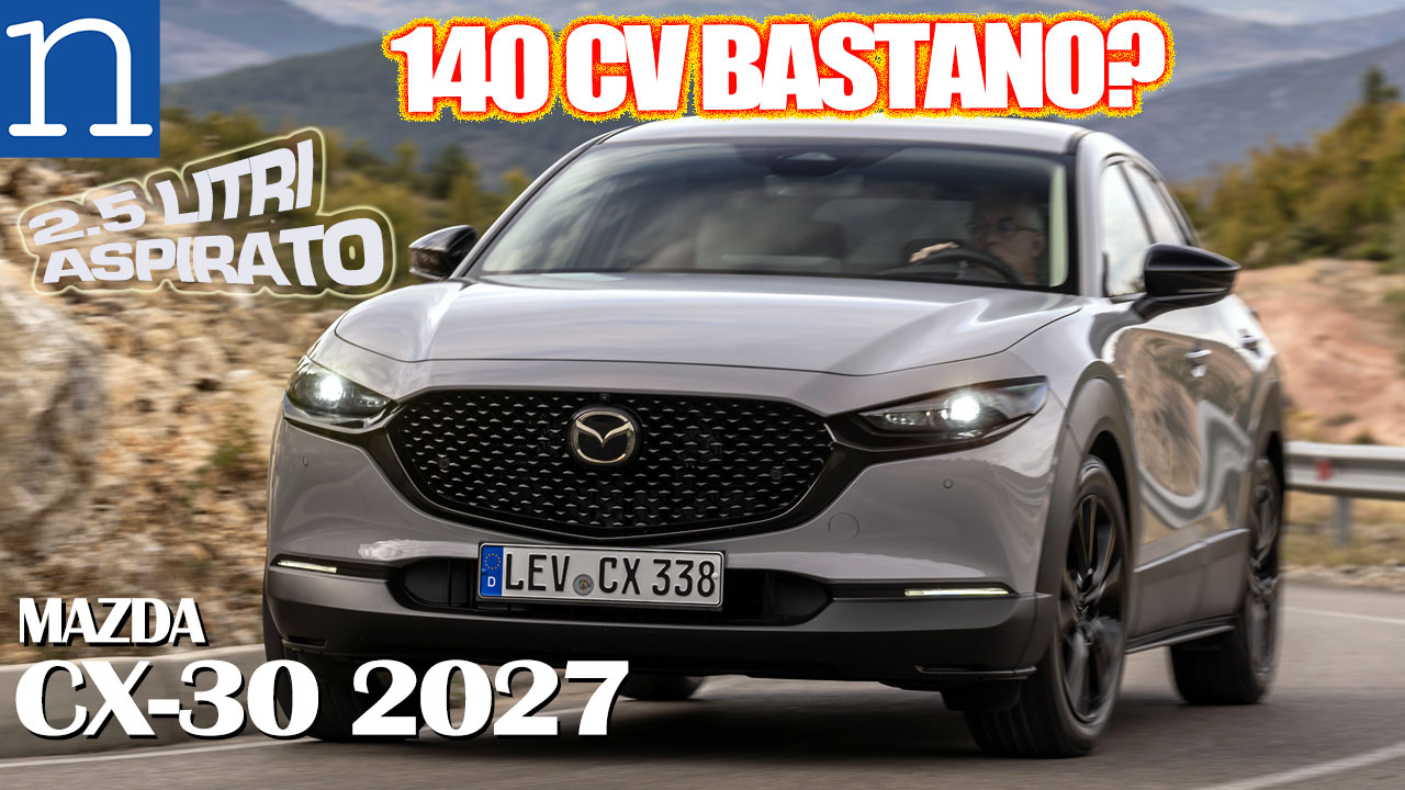Mazda CX-30 2027 video prova