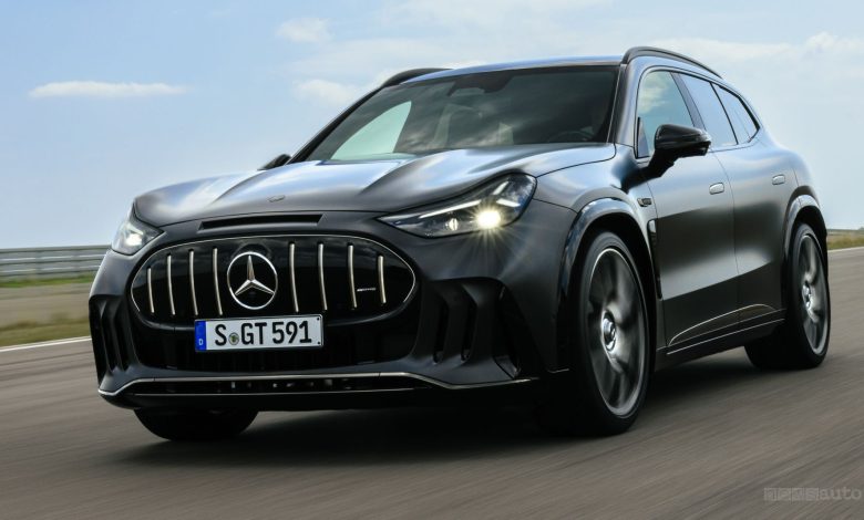 Mercedes-AMG GT SUV GT 55 su strada