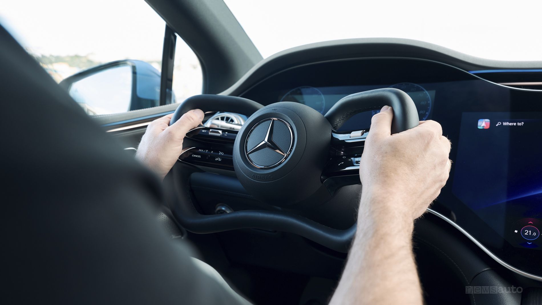 Addio al piantone: come funziona lo sterzo elettronico Steer-by-Wire e perché anche Mercedes lo ha adottato
