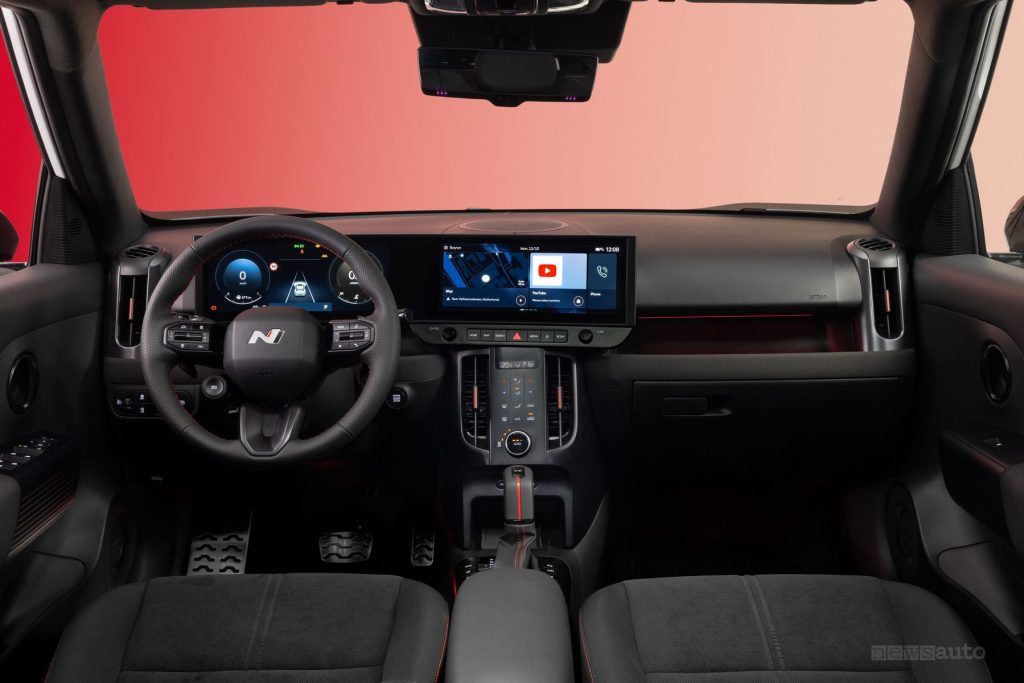 Nuova Hyundai Bayon plancia abitacolo
