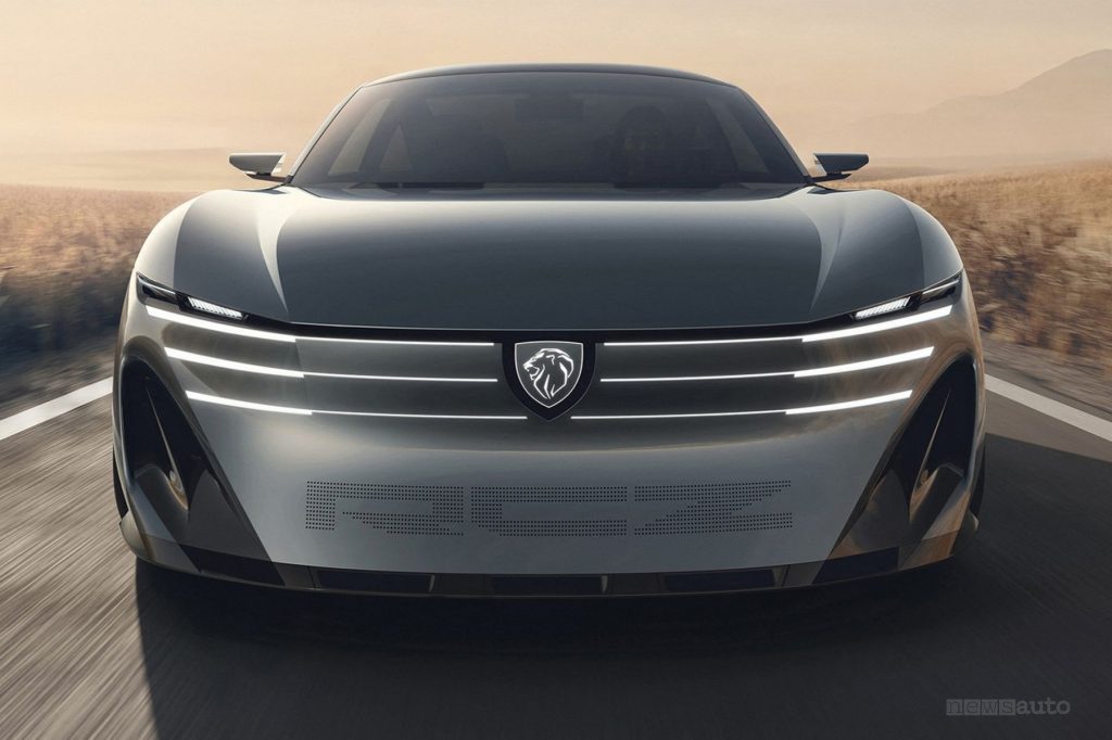 Peugeot RCZ Vision Concept frontale
