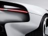 Porsche Mission S dettagli dell'aerodinamica posteriore
