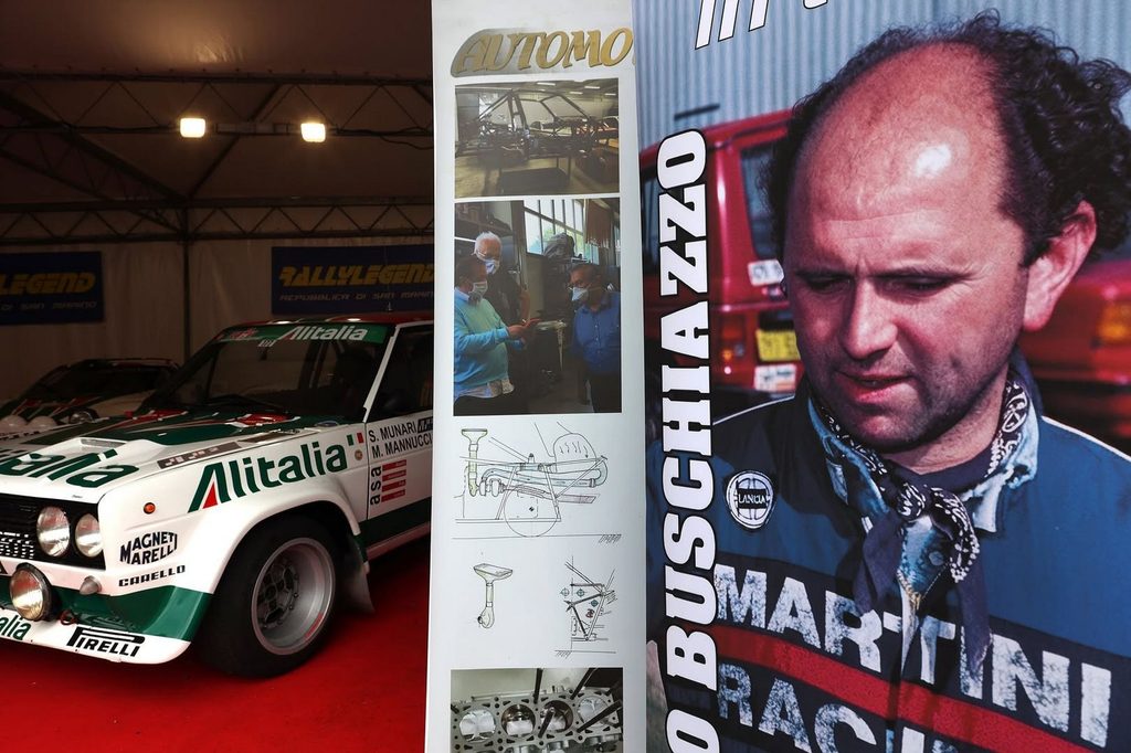 Presentazione del libro al Rallylegend 2026 dedicato a Lino Buschiazzo, storico capo meccanico della squadra Lancia Martini