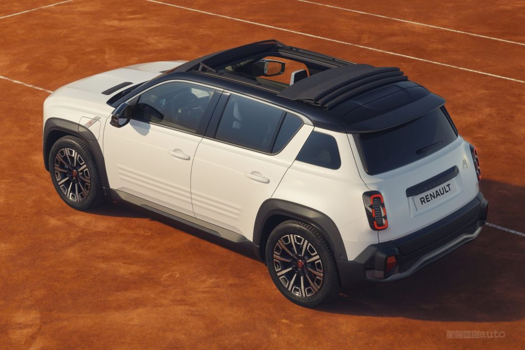 Renault 4 E-Tech Electric serie speciale Roland-Garros
