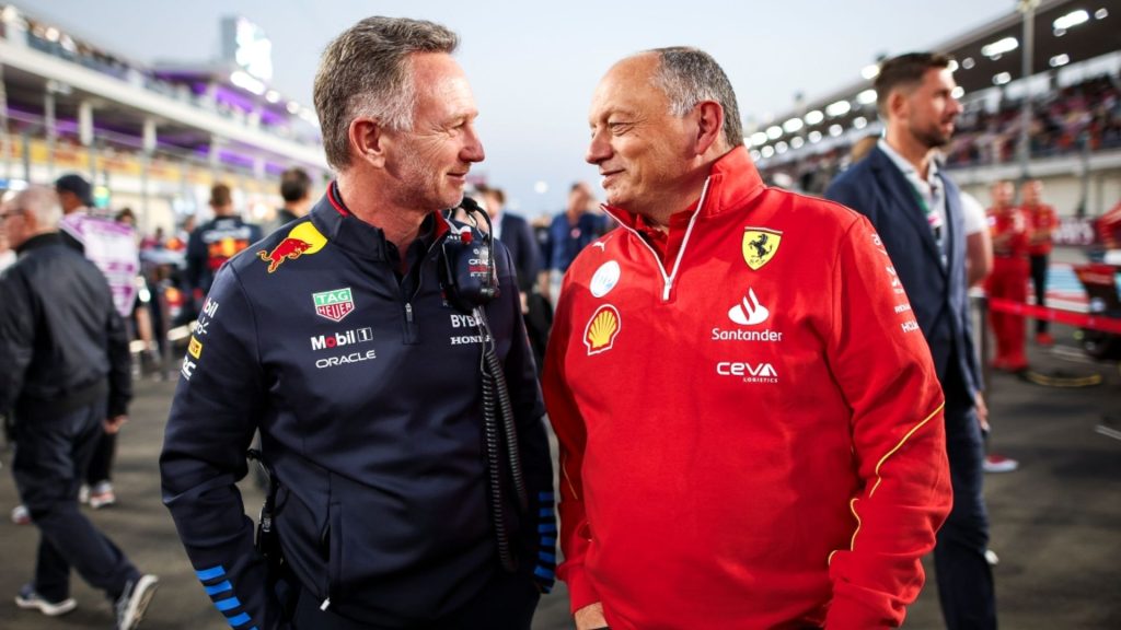 Christian Horner Red Bull Ferrari
