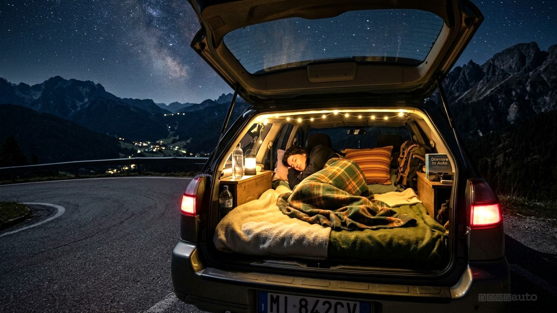 Dormire in macchina: multe e regole del Codice della Strada