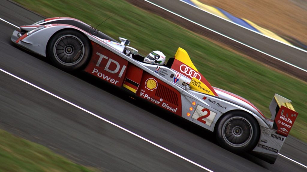 Audi R8 24 Ore Le Mans con assetto Öhlins