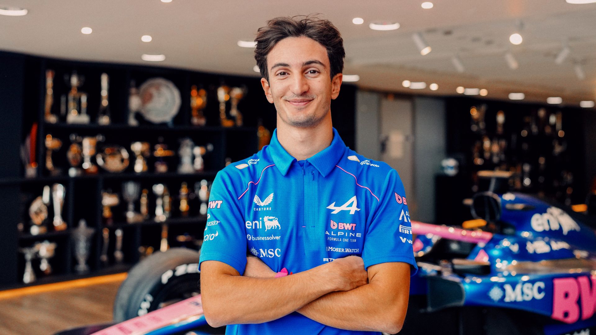 Gabriele Minì in F1 con Alpine nelle FP1 del GP Messico