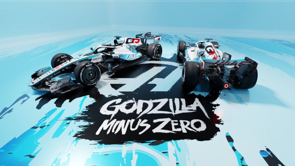 Livrea Haas GP Stati Uniti Godzilla Minus Zero