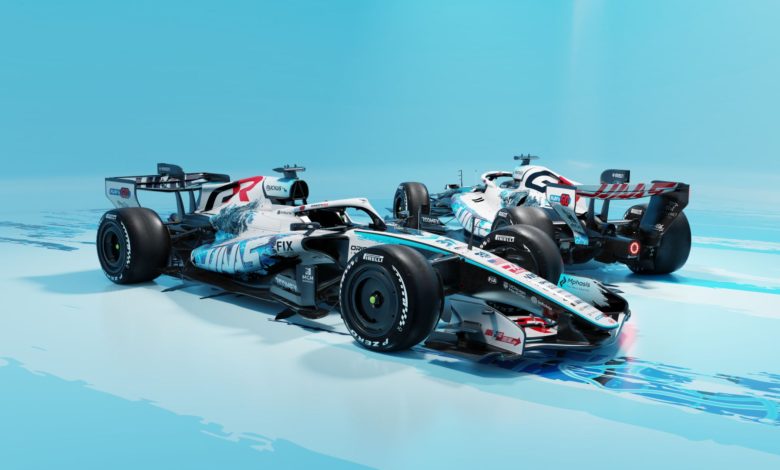 Livrea Haas GP Stati Uniti Godzilla Minus Zero