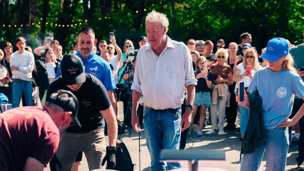 Jeremy Clarkson Alpine F1 GP Stati Uniti Franco Colapinto