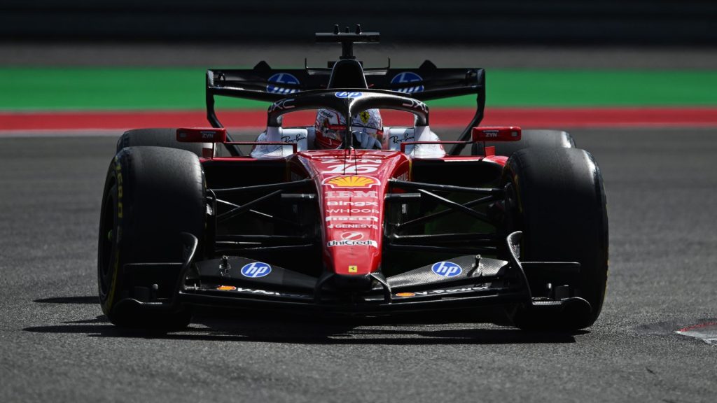 Prove Libere 3 GP Stati Uniti Charles Leclerc Scuderia Ferrari
