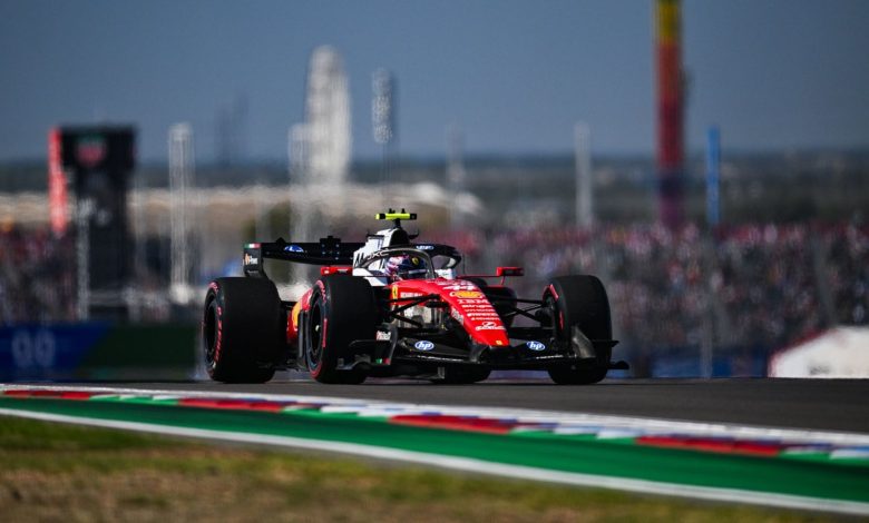 Prove Libere 3 GP Stati Uniti Lewis Hamilton Scuderia Ferrari