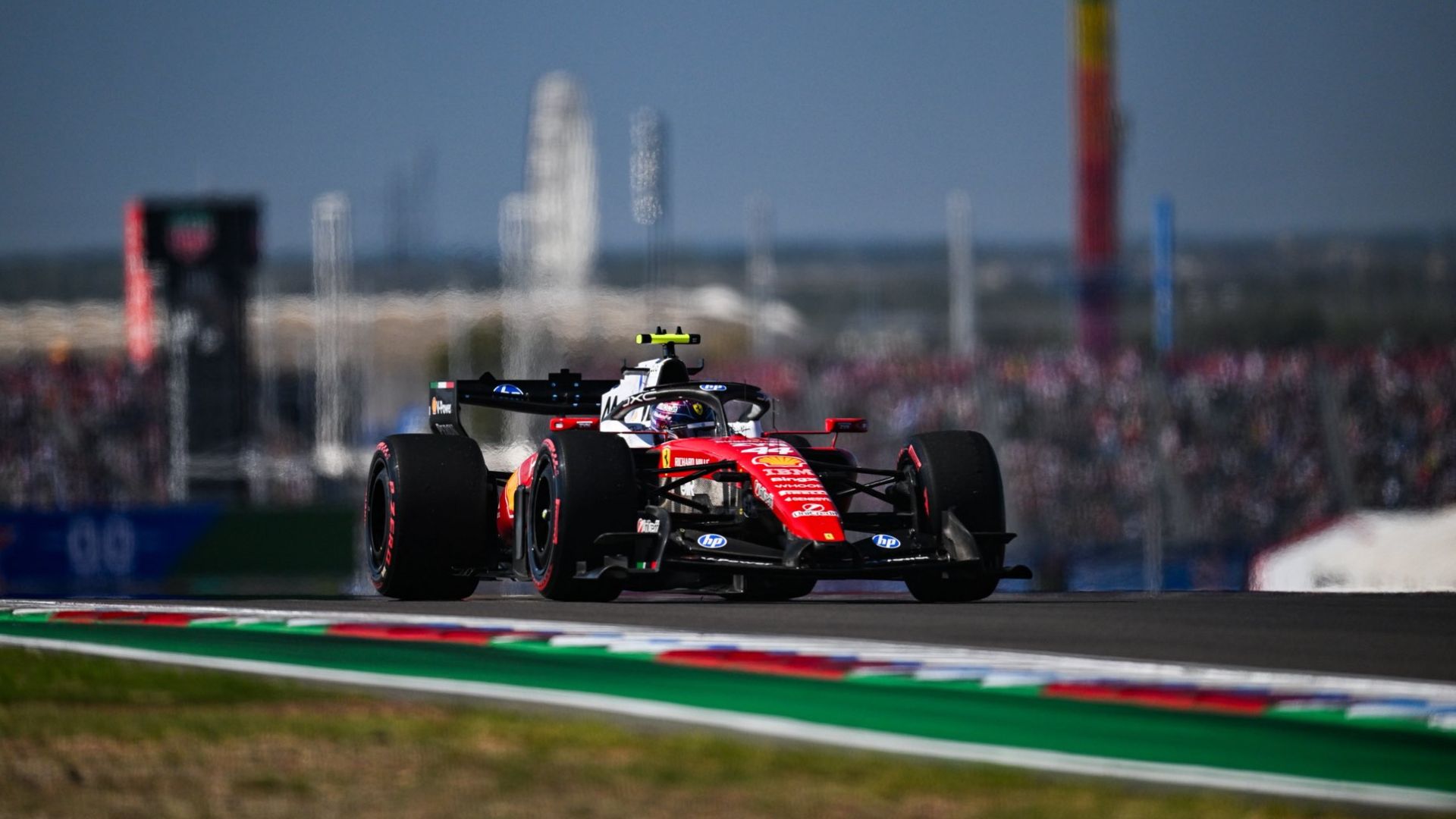 Prove Libere 3 GP Stati Uniti: Ferrari al comando con Lewis Hamilton