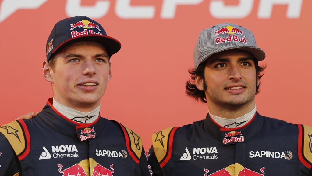 Carlos Sainz Max Verstappen