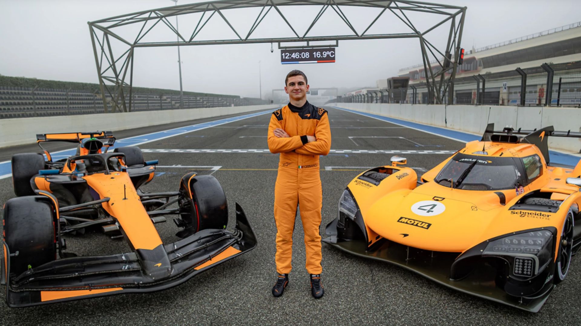 Fornaroli nel WEC con McLaren: parte la sfida Hypercar e Le Mans