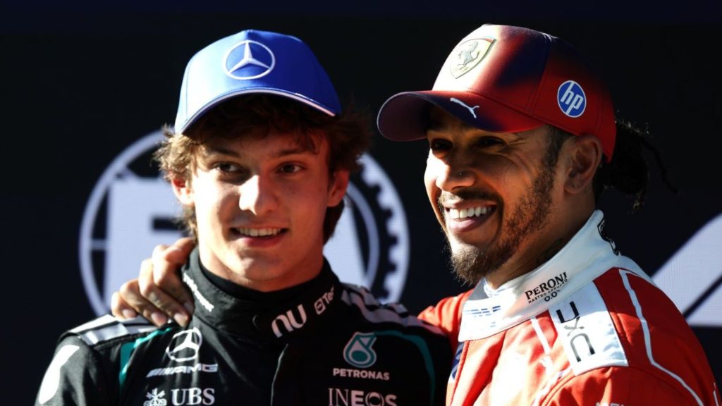 Lewis Hamilton Kimi Antonelli