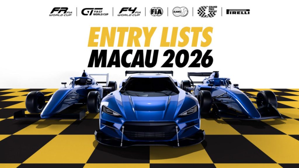 Entry List GP Macao 2026