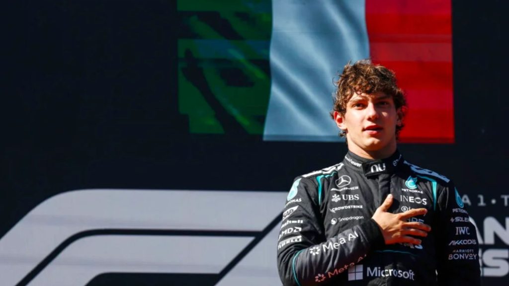 Sebastian Vettel Kimi Antonelli