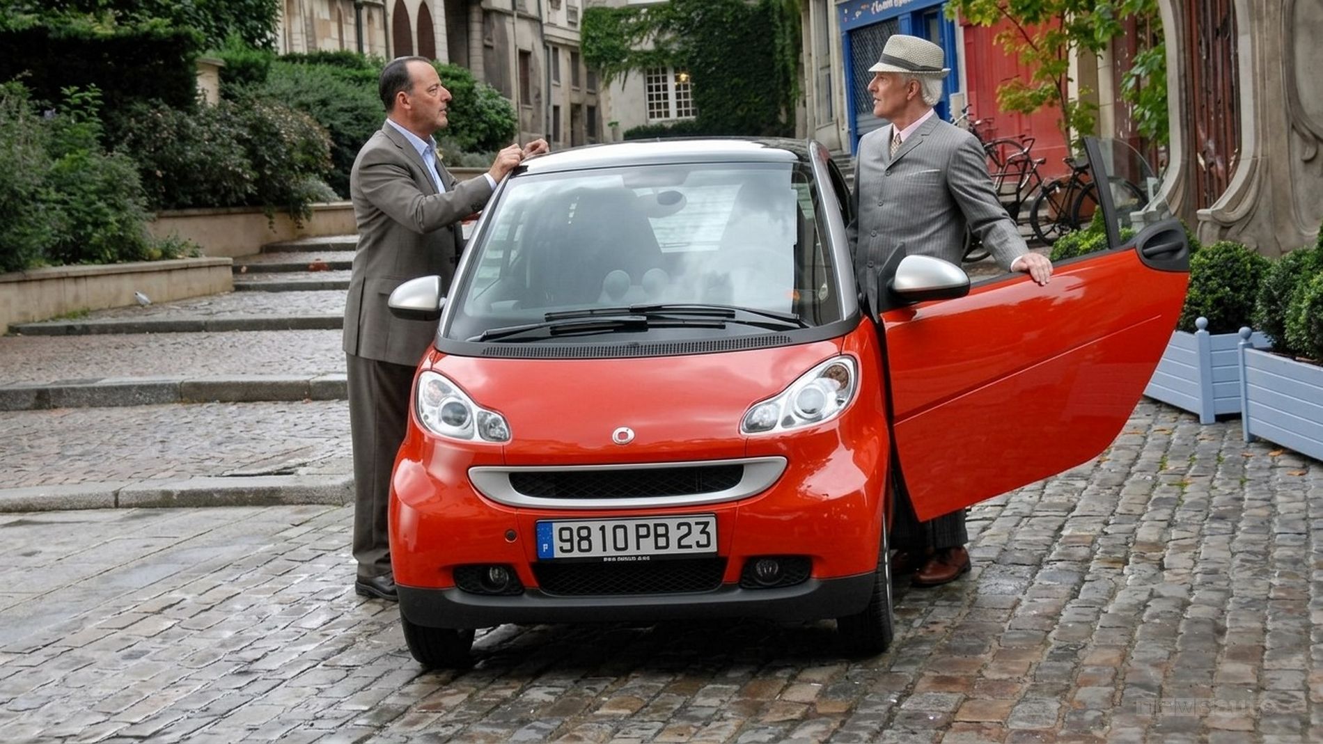 Smart fortwo ne La Pantera Rosa 2: l’auto dell’ispettore Clouseau