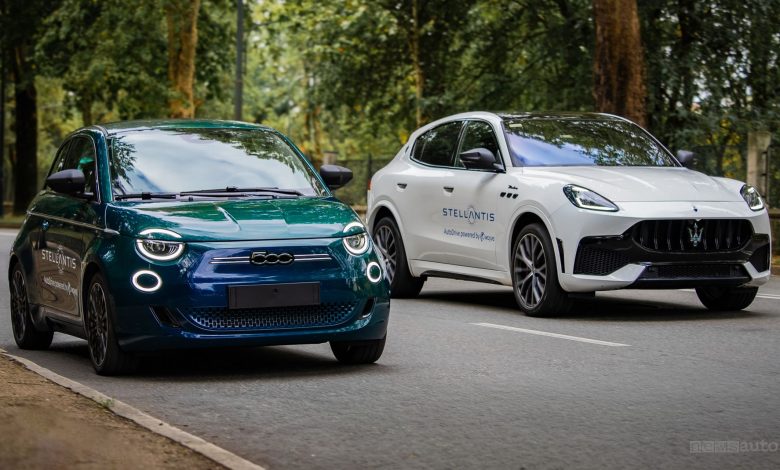 Stellantis e Wayve: guida automatizzata, test su Fiat 500e e Maserati Grecale